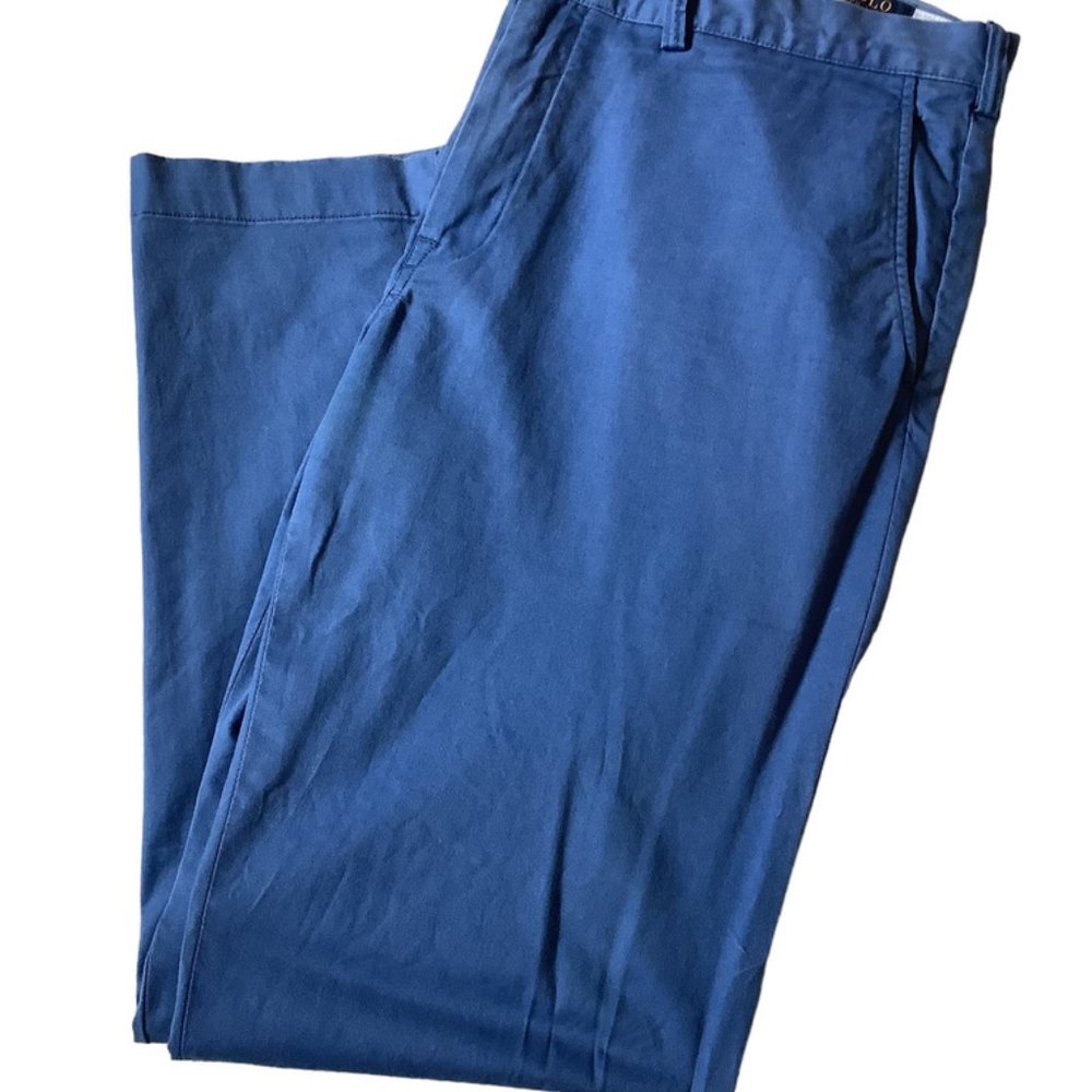 MENS BLUE CHINO PANTS by RALPH LAREN